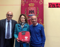 MILAZZO – Consegnato al sindaco Formica il defibrillatore donato dall’imprenditore Rosta