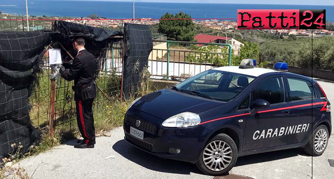 FALCONE – Sequestrata area comunale adibita abusivamente a deposito di veicoli.