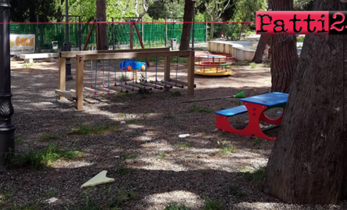 PATTI – Parchi gioco inclusivi nel Parco Robinson e nel parco giochi di Case Nuove Russo.