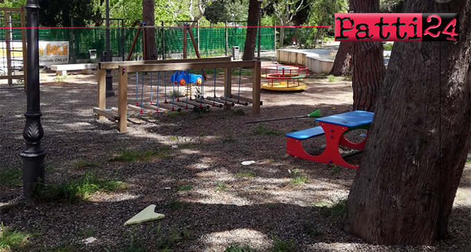 PATTI – Parchi gioco inclusivi nel Parco Robinson e nel parco giochi di Case Nuove Russo.