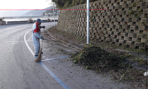 CAPO D’ORLANDO – Interventi di pulizia sul lungomare e nelle contrade