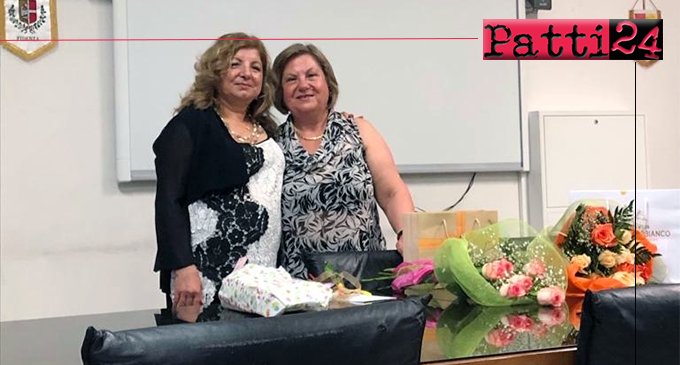 PATTI – l’I.C. Lombardo Radice, ha salutato la docente di Lettere Mirella Formica, che andrà in pensione.