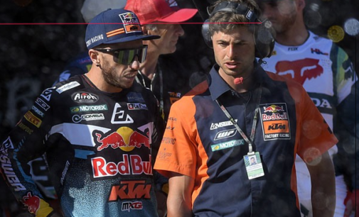 MXGP – Tony Cairoli in Lettonia vede “scappare” Tim Gajser. Domenica a rischio la sua gara in Germania.