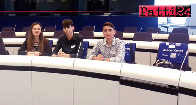 PATTI – Premio per 3 studenti dell’IIS Borghese Faranda. Visita a Bruxelles al Parlamento e alla Commissione Europea