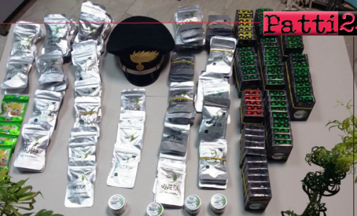 MESSINA – Vendita prodotti del tipo cannabis light. Denunciati 4 commercianti per detenzione illecita di sostanze stupefacenti.