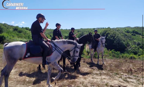 PARCO DEI NEBRODI – Intensificati i servizi di prevenzione dei Carabinieri con l’ausilio del 4° Reggimento Carabinieri a Cavallo.