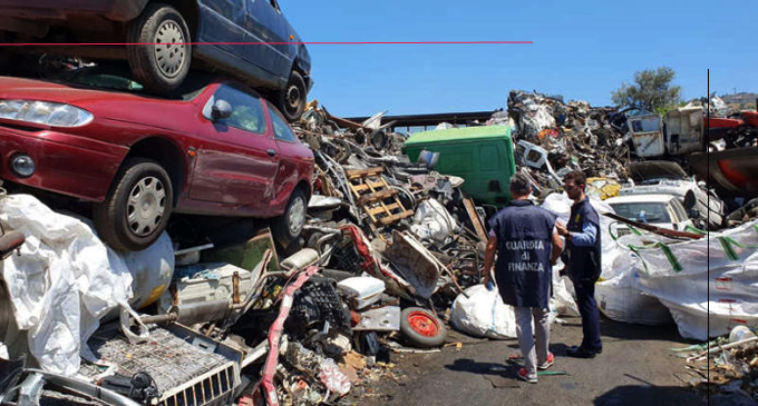 CAPO D’ORLANDO – Sotto sequestro deposito di rifiuti speciali e pericolosi.