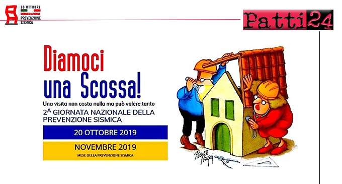 MESSINA – Ingegneri e Architetti aderiscono all’iniziativa “Diamoci una scossa” .