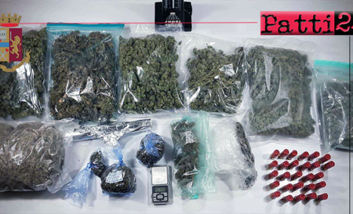 MESSINA – Nascondeva in casa più di 2 chili di marijuana e munizioni. Arrestato 21enne