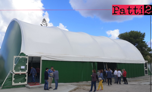 CAPO D’ORLANDO – Inaugurata la palestra indoor di Furriolo