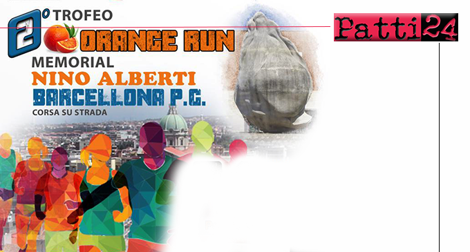 BARCELLONA P.G. – Il 24 novembre, la seconda edizione di “Orange Run”.