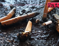 PATTI – Quotidiano abbandono di migliaia di cicche di sigarette per strada da fumatori ineducati.
