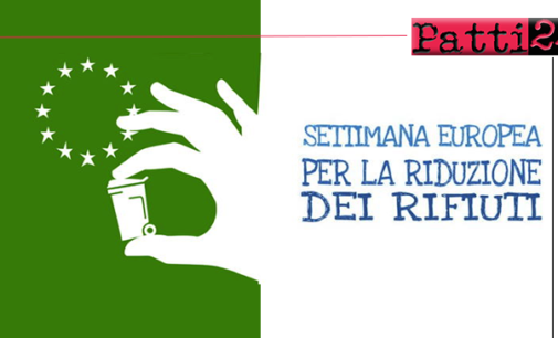 PATTI – il “Team dell’Ambiente” dell’IIS Borghese Faranda parteciperà alla Settimana Europea per la riduzione dei rifiuti.