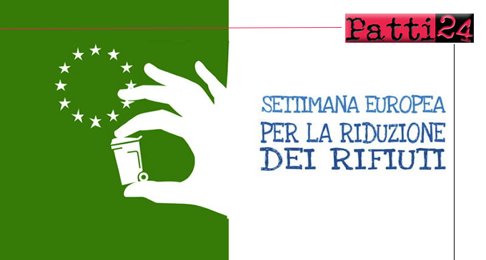 PATTI – il “Team dell’Ambiente” dell’IIS Borghese Faranda parteciperà alla Settimana Europea per la riduzione dei rifiuti.