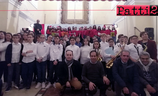 PATTI – Il “Concerto di Natale” degli alunni della  dell’I.C. Pirandello