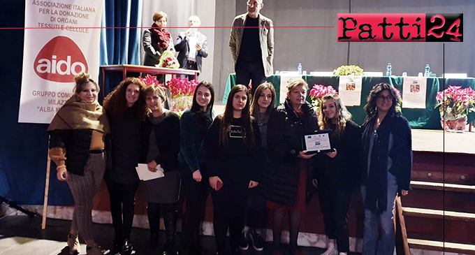 PATTI – Concorso “Ricordando Rossella”. 1° posto sezione video Scuole Secondarie di II grado alla classe IV A Afm dell’IIS Borghese Faranda.