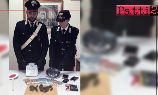 CAPO D'ORLANDO – Detenzione di stupefacenti ai fini di spaccio. Arrestata giovane coppia di conviventi