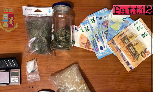 MESSINA – 28enne arrestato per detenzione e spaccio di droga.