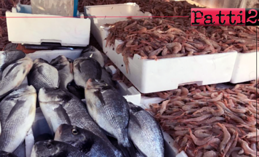MESSINA – Sequestrato 120 kg di pesce, in parte avariato e venduto abusivamente in strada.