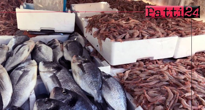 MESSINA – Sequestrato 120 kg di pesce, in parte avariato e venduto abusivamente in strada.