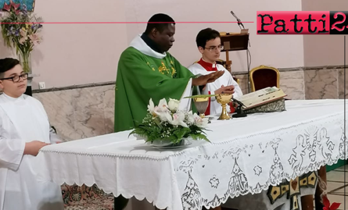 PATTI – Don Paul Bamogo, del Burkina Faso ospite delle parrocchie “Sacro Cuore di Gesù” e “San Michele Arcangelo”