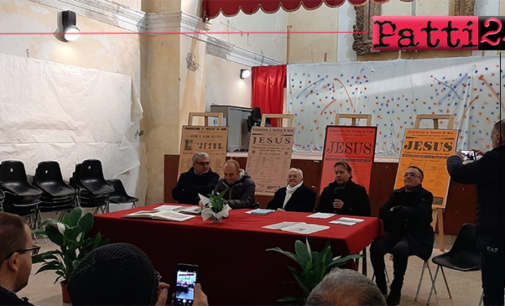 PATTI – Presentata la rappresentazione sacra “Jesus”. In scena l’8 aprile.