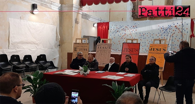 PATTI – Presentata la rappresentazione sacra “Jesus”. In scena l’8 aprile.