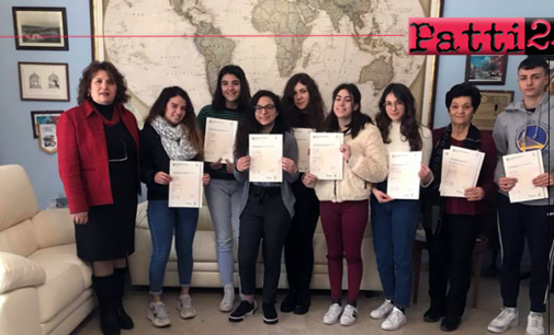 PATTI – Studenti del Liceo hanno conseguito le certificazioni di lingua straniera.