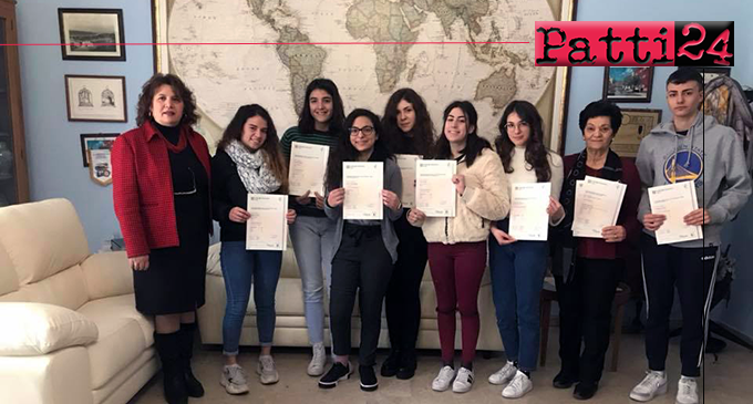 PATTI – Studenti del Liceo hanno conseguito le certificazioni di lingua straniera.