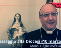 PATTI – Mons. Giombanco in un video messaggio inviato a tutta la diocesi, si sofferma, sull’attuale, difficile situazione.