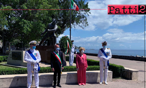 MILAZZO – Festa della Marina. Cerimonia davanti al monumento di Luigi Rizzo