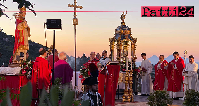 PATTI – Solenni festeggiamenti della patrona e concittadina Santa Febronia.