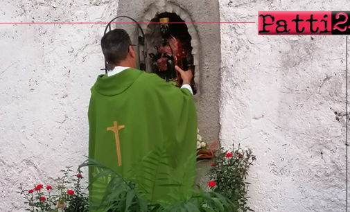 PATTI – Processione dell’effige della Madonna del Tindari nel quartiere San Michele.