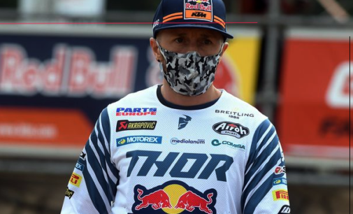 MXGP – Tony Cairoli 4° nella terza prova consecutiva sul circuito di Kegums, in Lettonia.