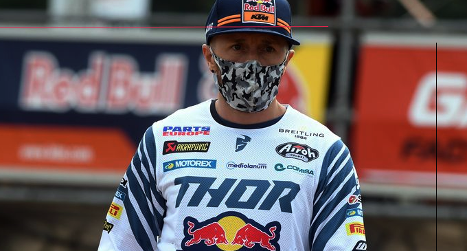 MXGP – Tony Cairoli 4° nella terza prova consecutiva sul circuito di Kegums, in Lettonia.