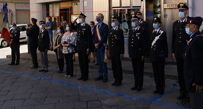 BARCELLONA P.G. – Commemorazione del Carabiniere Medaglia d’Argento al Valor Civile “alla memoria” La Spada Pantaleo Mario.