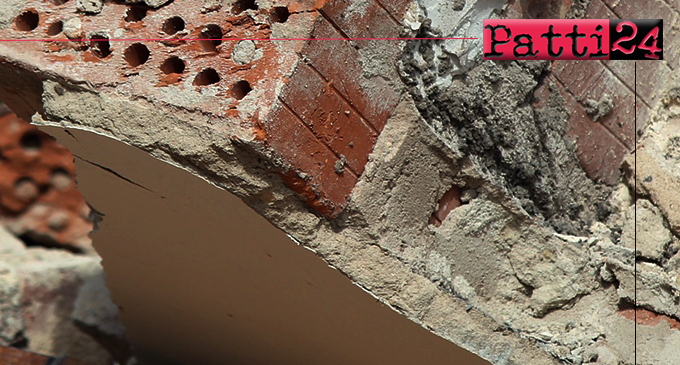 PATTI – Disattesa ordinanza messa in sicurezza edificio,  scatta procedura per intervento di demolizione.