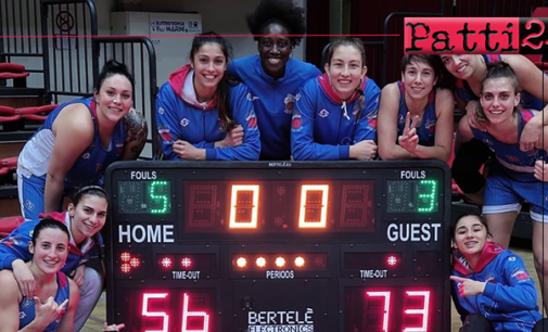 PATTI – A2 di basket femminile. Jolly Acli Livorno – Alma Patti 56-73