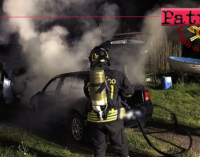 TERME VIGLIATORE – Due auto in fiamme zona Marchesana. Cause del rogo in fase di accertamento.