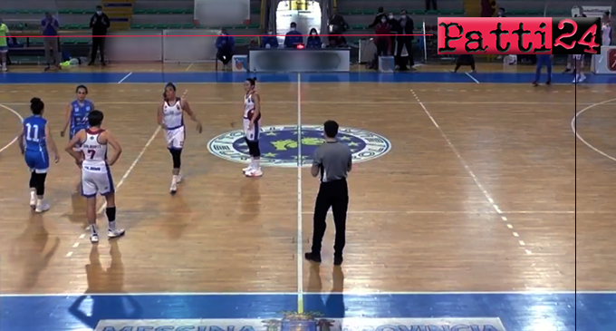 PATTI – A2 basket femminile. Alma Patti Basket – Fe.Ba Civitanova Marche 63-54