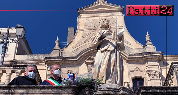 MILAZZO – Milazzo festeggia San Francesco. Il sindaco rende omaggio al Santo da Paola