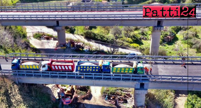 A20 – Viadotti “Tonnarazza” e “Torregrotta” sicuri e percorribili dopo le prove odierne