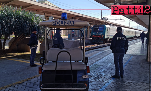 SICILIA – Controlli Polfer nelle stazioni ferroviarie. A Messina denunciato tunisino, per rifiuto delle generalità