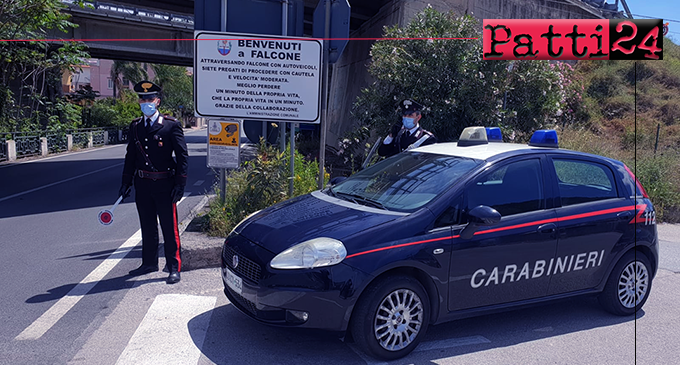 FALCONE – A bordo del fuoristrada inseguono  camion carico di balle di fieno e provocano incidente stradale con motociclo. Tre arresti