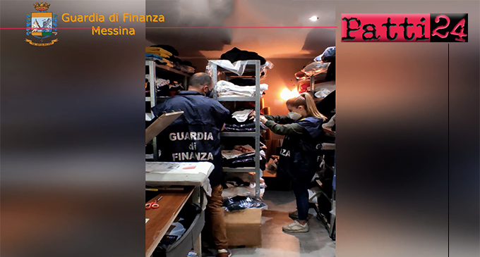 SAPONARA – Scoperta stamperia clandestina. Sequestrati capi contraffatti, macchinari  e l’immobile, per un valore complessivo di oltre € 150.000,00.