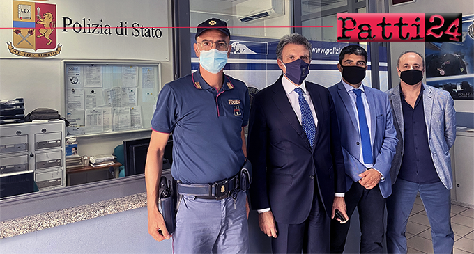 PATTI – Il Questore visita il Commissariato, incontra il Vescovo, il Sindaco in Comune, il Presidente del Tribunale e il Procuratore Capo