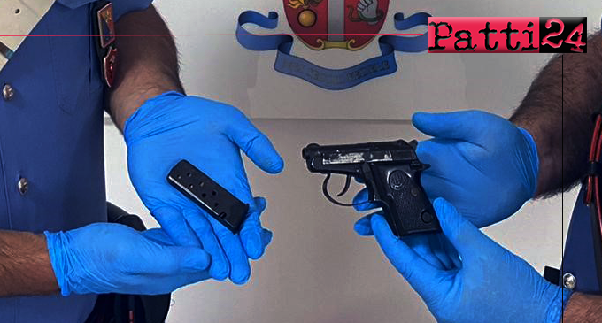 FURNARI – “Ora torno a casa, prendo la pistola e vi ammazzo”. 29enne in possesso di arma clandestina, minaccia titolari di esercizio pubblico a Portorosa, arrestato.