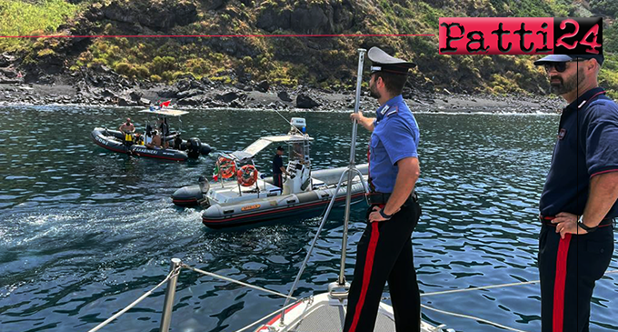 STROMBOLI – Rinvenute cartucce su un fondale, trasportate da una nave Liberty naufragata negli anni ‘50.
