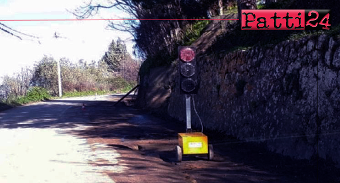 MIRTO – Senso unico alternato e limitazione al transito sulla strada provinciale 157 “Tortoriciana”