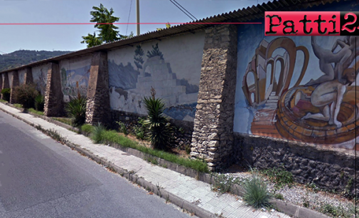 PATTI – Murales di via Orti. Realizzati aderendo ad un concorso nazionale nel 1987, purtroppo, si stanno deteriorando.
